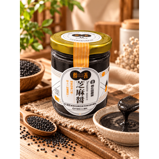 <善農> 醇善芝麻醬(250g)