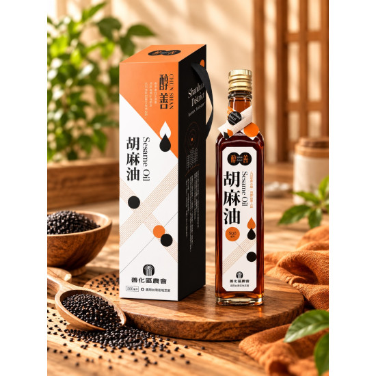 <善農> 胡麻油(500ml)