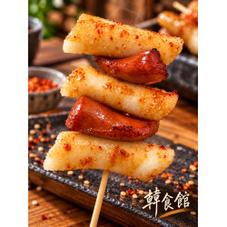 <韓食館>香腸年糕串
