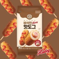 韓國熱狗 Wooyang 魚肉熱狗 原味 80g*5支