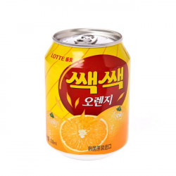 韓國 Lotte樂天粒粒橘子汁 238ml(欣)